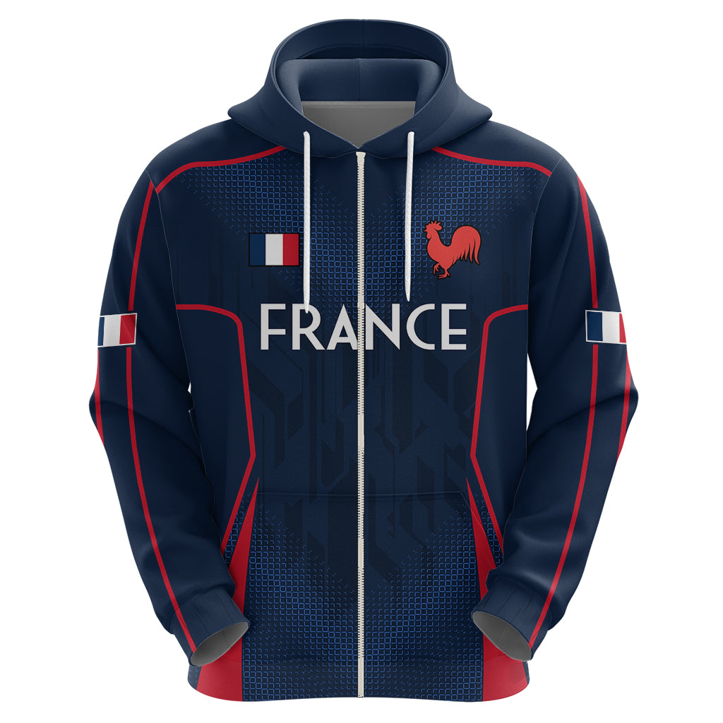 France Rugby Hoodie Allez Les Bleus Go World Cup 2023 - Wonder Print Shop