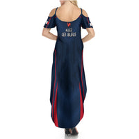 France Rugby Summer Maxi Dress Allez Les Bleus Go World Cup 2023 - Wonder Print Shop