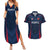 Custom France Rugby Couples Matching Summer Maxi Dress and Hawaiian Shirt Allez Les Bleus Go World Cup 2023 LT9 - Wonder Print Shop