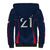 Custom France Rugby Sherpa Hoodie Allez Les Bleus Go World Cup 2023 - Wonder Print Shop