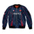 Custom France Rugby Sleeve Zip Bomber Jacket Allez Les Bleus Go World Cup 2023 - Wonder Print Shop