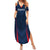 Custom France Rugby Summer Maxi Dress Allez Les Bleus Go World Cup 2023 - Wonder Print Shop