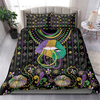 Mardi Gras Lips Queen Beads Bedding Set