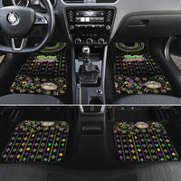 Mardi Gras Lips Queen Beads Car Mats