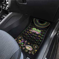 Mardi Gras Lips Queen Beads Car Mats