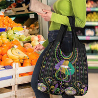 Mardi Gras Lips Queen Beads Grocery Bag