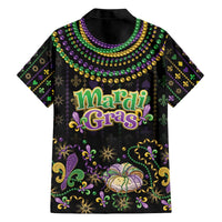 Mardi Gras Lips Queen Beads Hawaiian Shirt - Wonder Print Shop