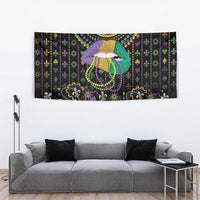 Mardi Gras Lips Queen Beads Tapestry - Wonder Print Shop