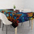 Epiphany Three Kings Day Tablecloth Stained Glass Window Style - Wonder Print Shop