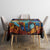 Epiphany Three Kings Day Tablecloth Stained Glass Window Style - Wonder Print Shop