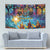 Epiphany Three Kings Day Tapestry Stained Glass Window Style - Wonder Print Shop