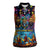 Epiphany Three Kings Day Women Sleeveless Polo Shirt Stained Glass Window Style - Wonder Print Shop