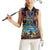 Epiphany Three Kings Day Women Sleeveless Polo Shirt Stained Glass Window Style - Wonder Print Shop