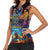Epiphany Three Kings Day Women Sleeveless Polo Shirt Stained Glass Window Style - Wonder Print Shop