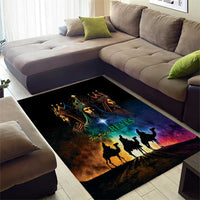 Feliz Dia De Reyes Three Kings Day Area Rug Happy Epiphany Day