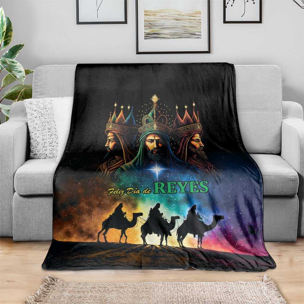 Feliz Dia De Reyes Three Kings Day Blanket Happy Epiphany Day