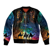Feliz Dia De Reyes Three Kings Day Bomber Jacket Happy Epiphany Day