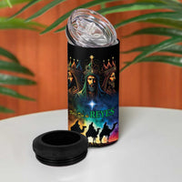 Feliz Dia De Reyes Three Kings Day 4 in 1 Can Cooler Tumbler Happy Epiphany Day