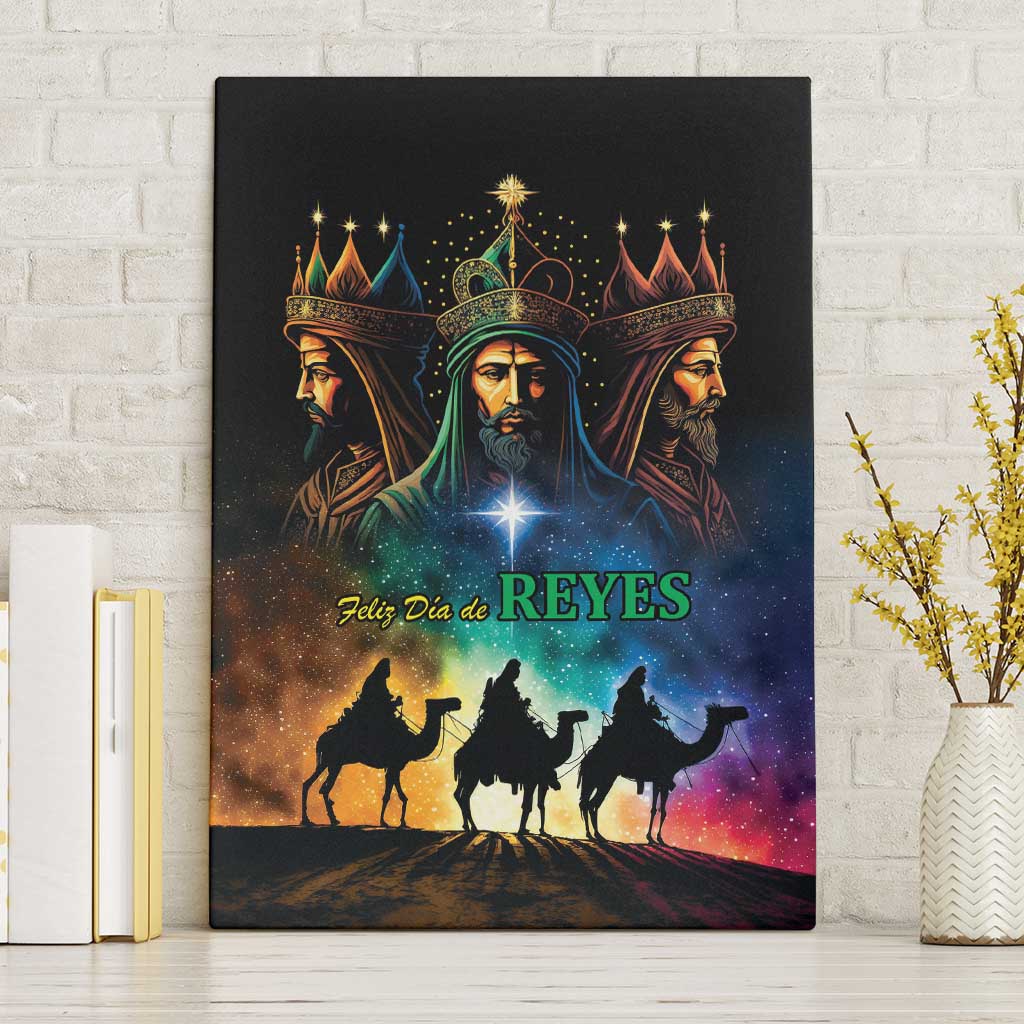Feliz Dia De Reyes Three Kings Day Canvas Wall Art Happy Epiphany Day
