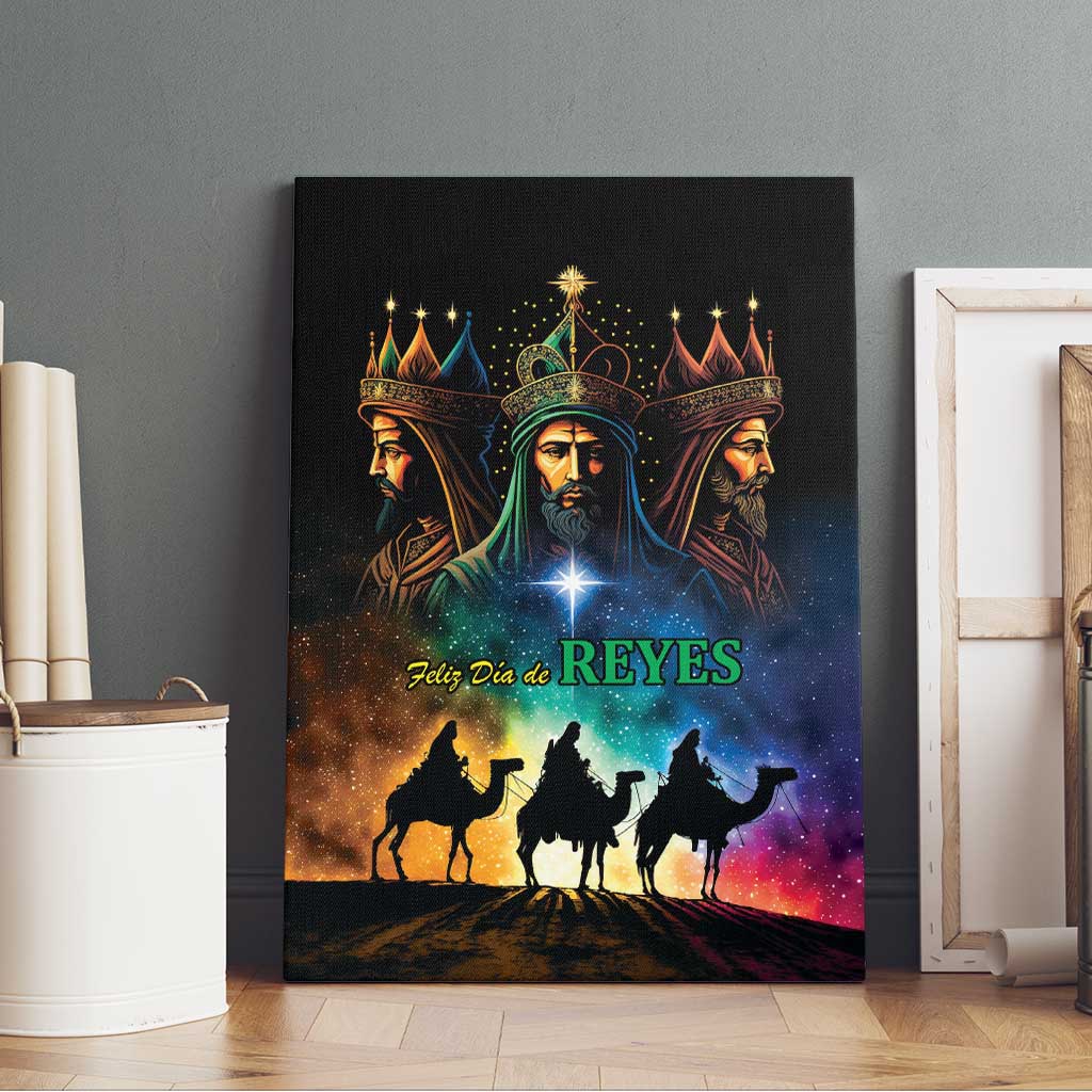 Feliz Dia De Reyes Three Kings Day Canvas Wall Art Happy Epiphany Day