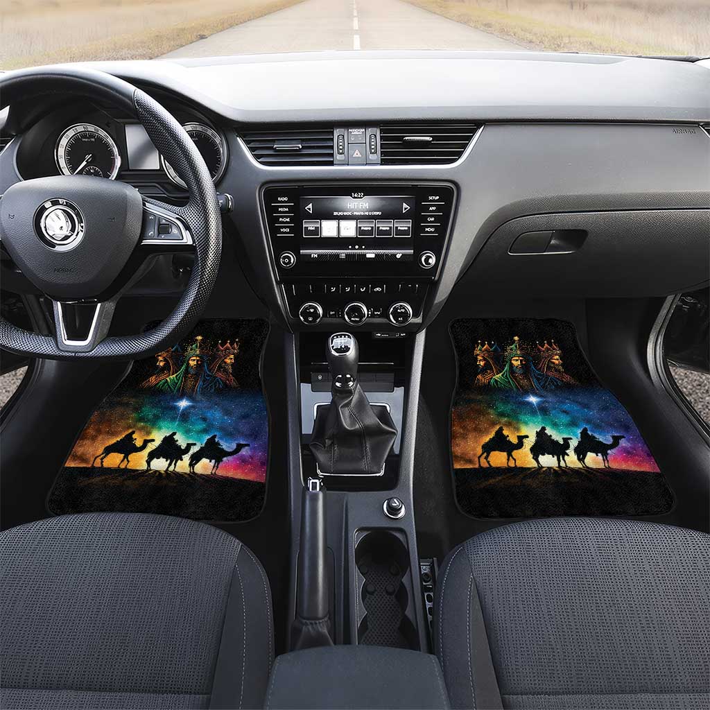 Feliz Dia De Reyes Three Kings Day Car Mats Happy Epiphany Day