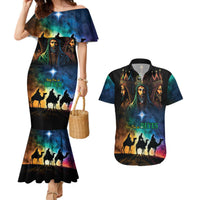 Feliz Dia De Reyes Three Kings Day Couples Matching Mermaid Dress and Hawaiian Shirt Happy Epiphany Day