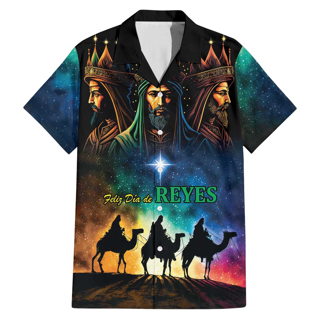 Feliz Dia De Reyes Three Kings Day Family Matching Mermaid Dress and Hawaiian Shirt Happy Epiphany Day