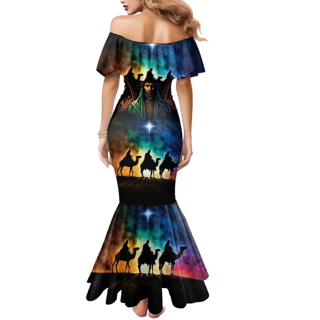 Feliz Dia De Reyes Three Kings Day Family Matching Mermaid Dress and Hawaiian Shirt Happy Epiphany Day