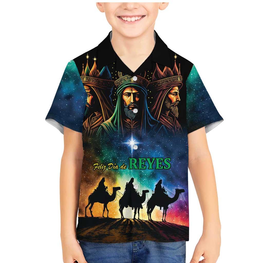 Feliz Dia De Reyes Three Kings Day Family Matching Mermaid Dress and Hawaiian Shirt Happy Epiphany Day