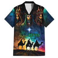 Feliz Dia De Reyes Three Kings Day Family Matching Off Shoulder Maxi Dress and Hawaiian Shirt Happy Epiphany Day LT9 - Wonder Print Shop