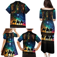 Feliz Dia De Reyes Three Kings Day Family Matching Puletasi and Hawaiian Shirt Happy Epiphany Day
