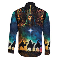 Feliz Dia De Reyes Three Kings Day Family Matching Short Sleeve Bodycon Dress and Hawaiian Shirt Happy Epiphany Day - Wonder Print Shop