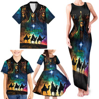 Feliz Dia De Reyes Three Kings Day Family Matching Tank Maxi Dress and Hawaiian Shirt Happy Epiphany Day - Wonder Print Shop