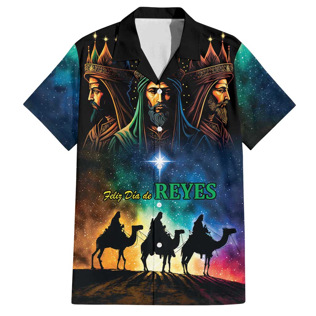 Feliz Dia De Reyes Three Kings Day Family Matching Tank Maxi Dress and Hawaiian Shirt Happy Epiphany Day - Wonder Print Shop