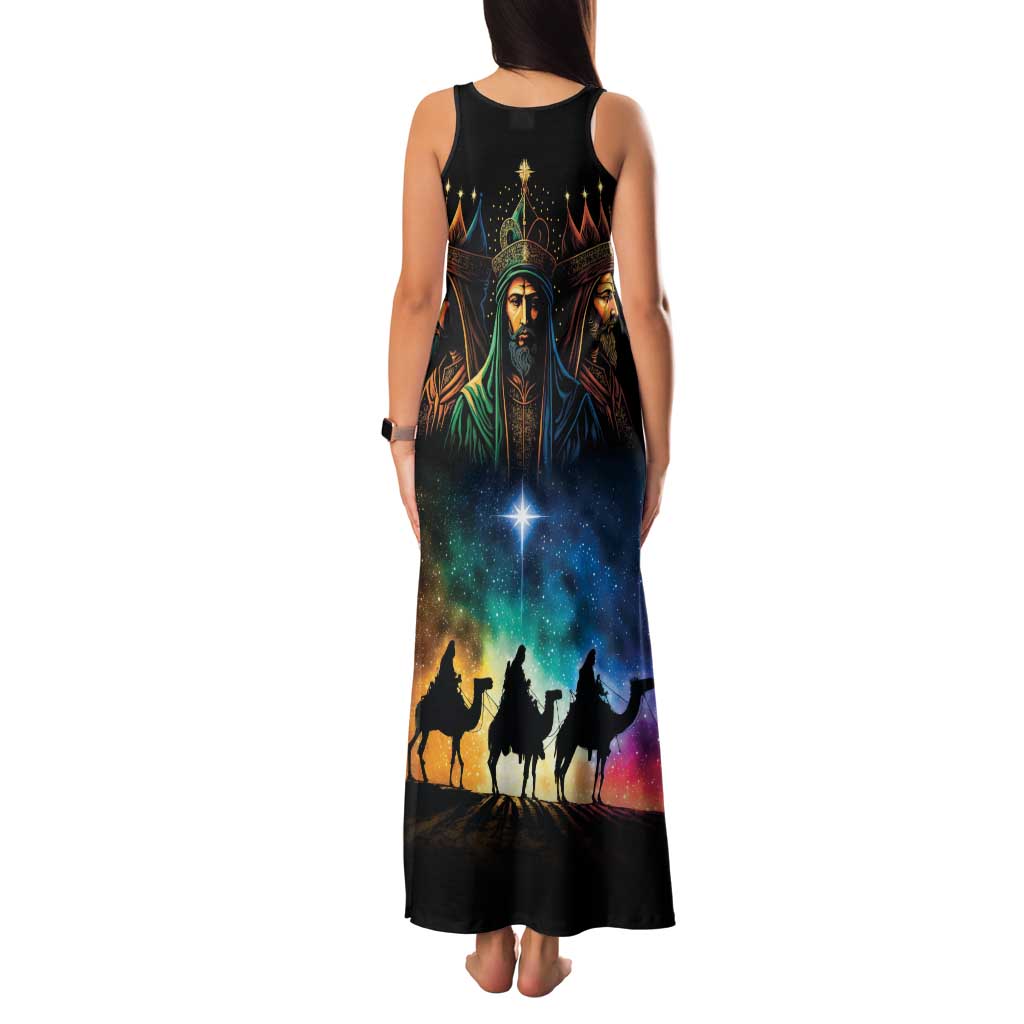 Feliz Dia De Reyes Three Kings Day Family Matching Tank Maxi Dress and Hawaiian Shirt Happy Epiphany Day - Wonder Print Shop
