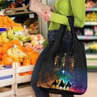 Feliz Dia De Reyes Three Kings Day Grocery Bag Happy Epiphany Day