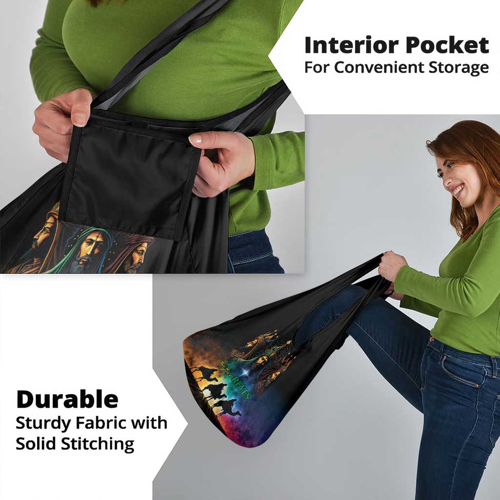 Feliz Dia De Reyes Three Kings Day Grocery Bag Happy Epiphany Day