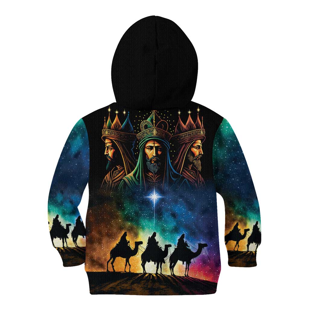 Feliz Dia De Reyes Three Kings Day Kid Hoodie Happy Epiphany Day - Wonder Print Shop