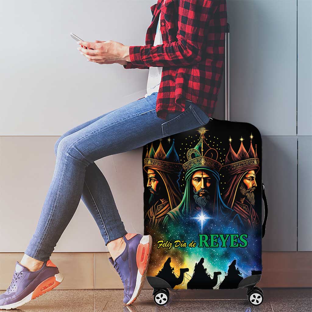 Feliz Dia De Reyes Three Kings Day Luggage Cover Happy Epiphany Day - Wonder Print Shop