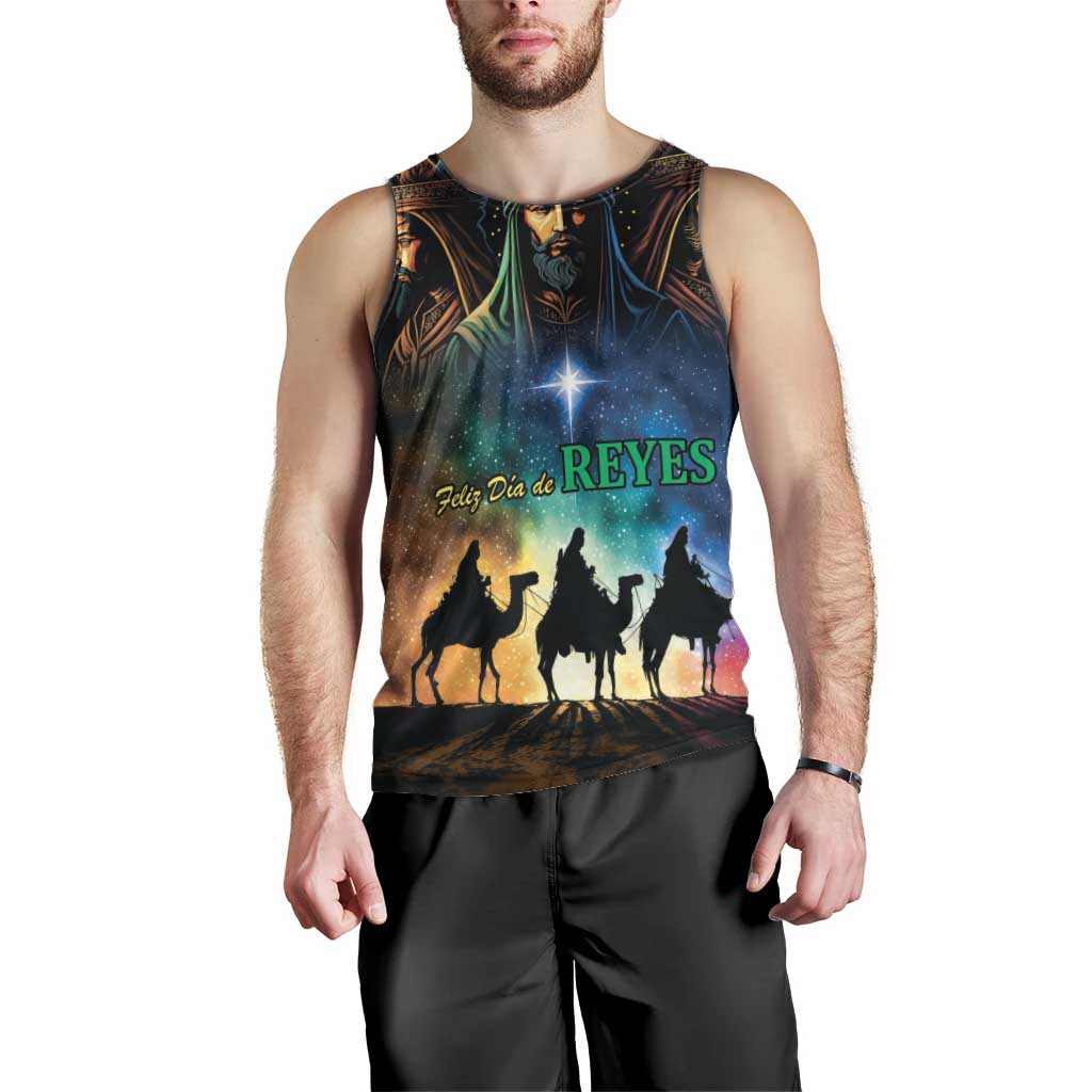 Feliz Dia De Reyes Three Kings Day Men Tank Top Happy Epiphany Day - Wonder Print Shop