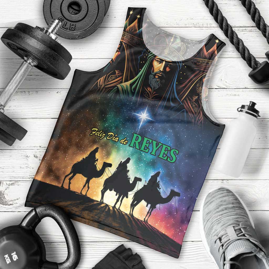 Feliz Dia De Reyes Three Kings Day Men Tank Top Happy Epiphany Day - Wonder Print Shop