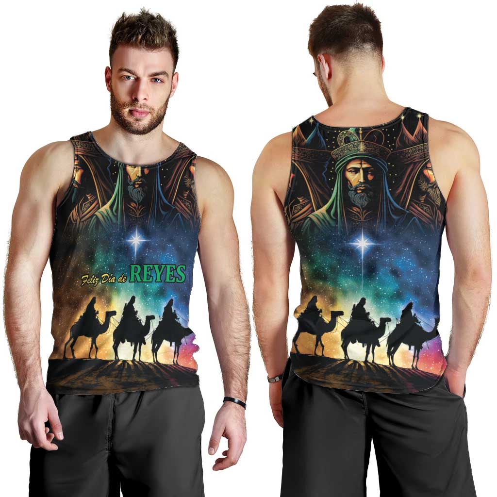 Feliz Dia De Reyes Three Kings Day Men Tank Top Happy Epiphany Day - Wonder Print Shop