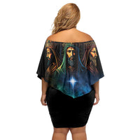 Feliz Dia De Reyes Three Kings Day Off Shoulder Short Dress Happy Epiphany Day - Wonder Print Shop