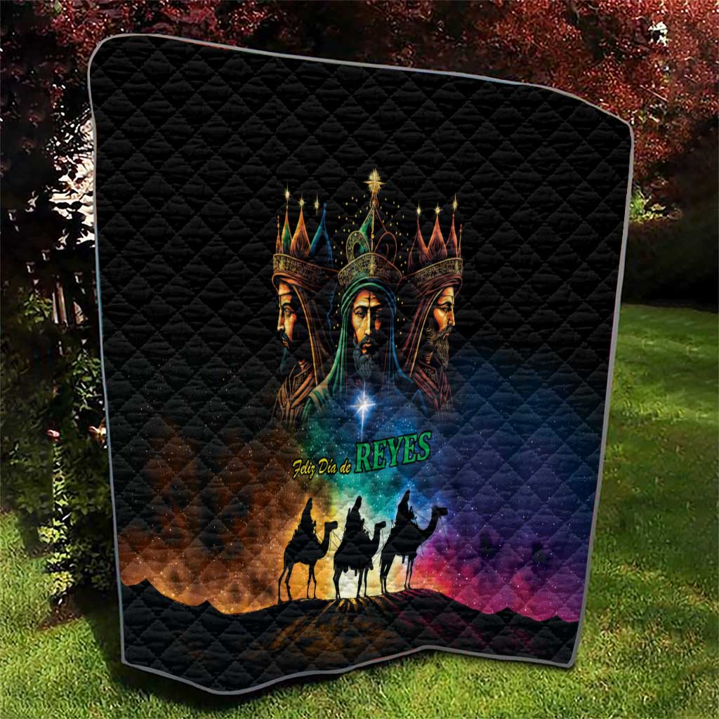 Feliz Dia De Reyes Three Kings Day Quilt Happy Epiphany Day - Wonder Print Shop