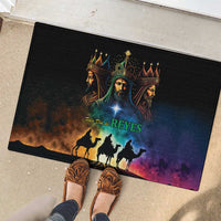 Feliz Dia De Reyes Three Kings Day Rubber Doormat Happy Epiphany Day - Wonder Print Shop