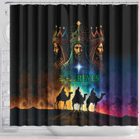 Feliz Dia De Reyes Three Kings Day Shower Curtain Happy Epiphany Day - Wonder Print Shop