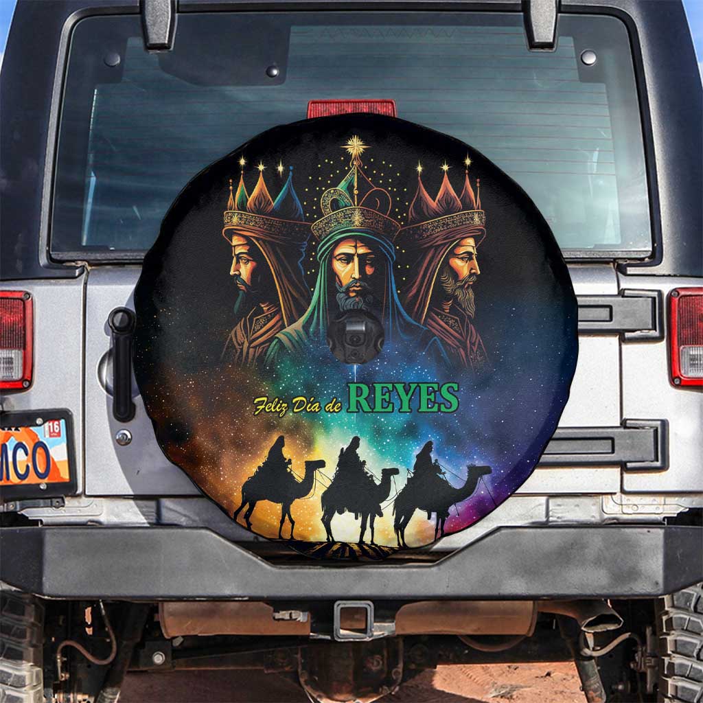Feliz Dia De Reyes Three Kings Day Spare Tire Cover Happy Epiphany Day - Wonder Print Shop