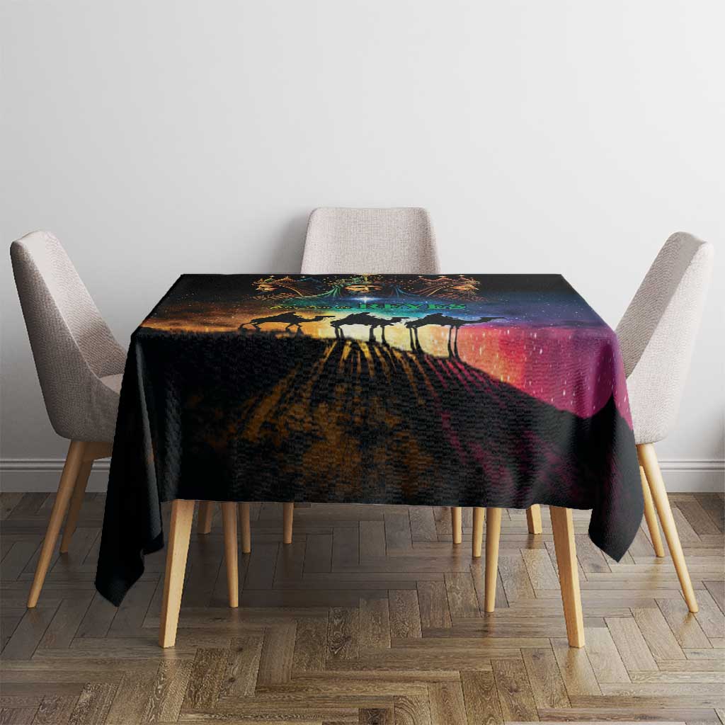 Feliz Dia De Reyes Three Kings Day Tablecloth Happy Epiphany Day - Wonder Print Shop