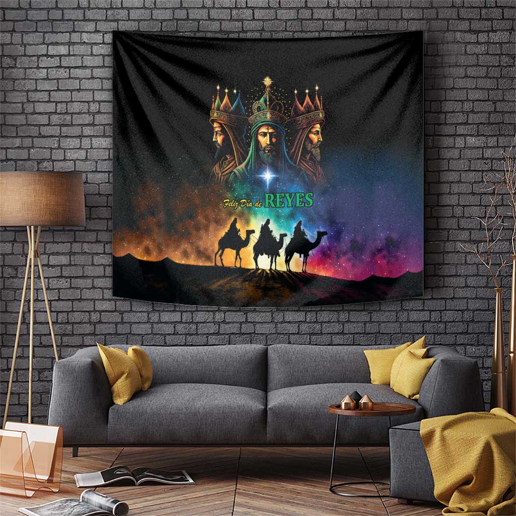 Feliz Dia De Reyes Three Kings Day Tapestry Happy Epiphany Day - Wonder Print Shop