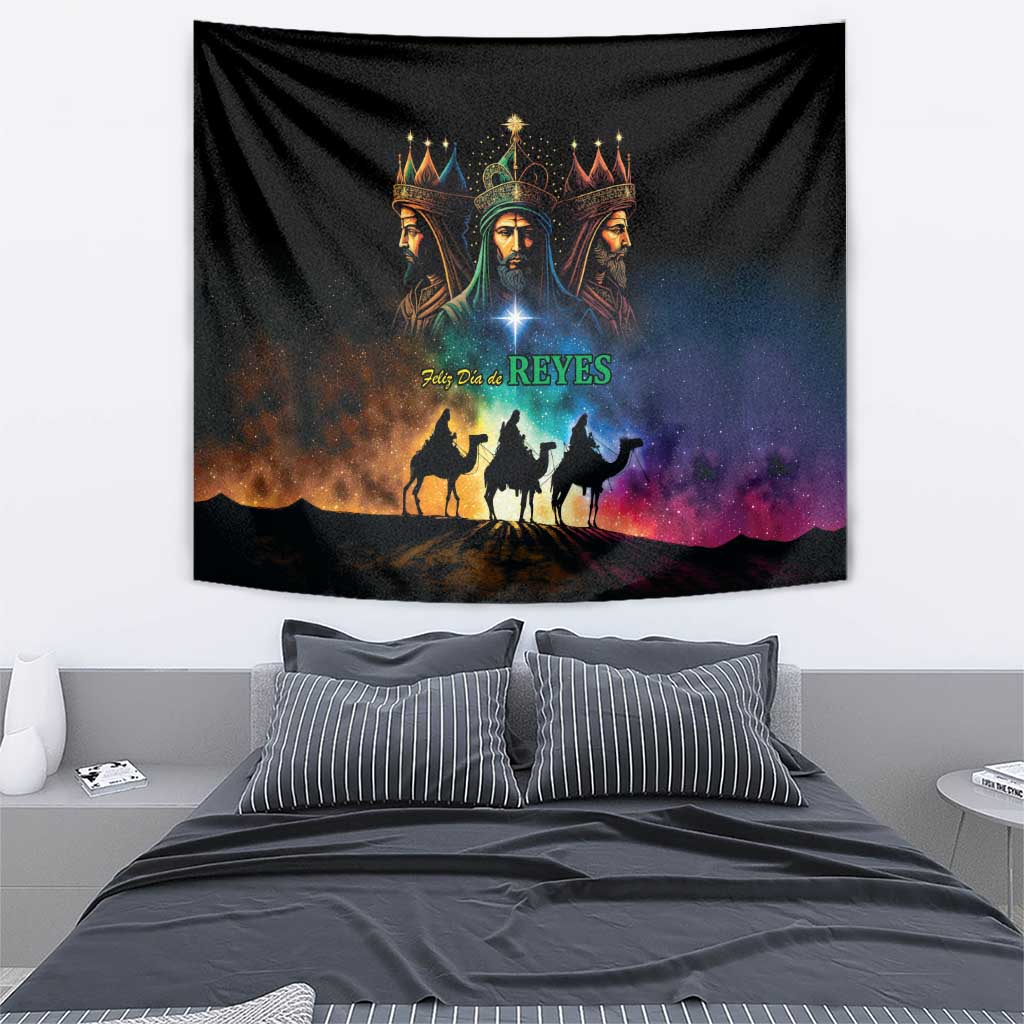 Feliz Dia De Reyes Three Kings Day Tapestry Happy Epiphany Day - Wonder Print Shop